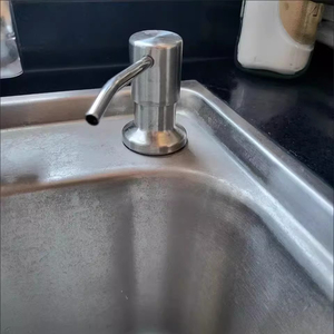 Dispenser di <span class=keywords><strong>Detersivo</strong></span> <span class=keywords><strong>per</strong></span> Lavastoviglie da Lavello con Tubo di Estensione in Acciaio Inox, <span class=keywords><strong>per</strong></span> Sapone Liquido o in Bottiglia - Product Image 6