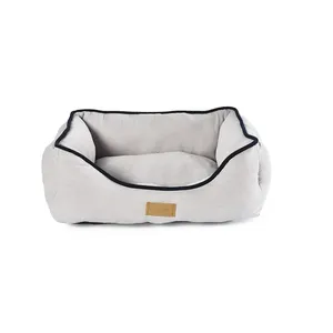 Petstar, лидер продаж, большие кровати для собак с логотипом на заказ, прямоугольная кровать для щенков, домашних животных - Product Image 4