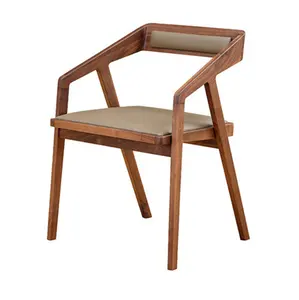 Обеденный стул из массива дерева, мягкая подставка для кофейни, гостиницы, бара, магазина, напитков, посуда для дома