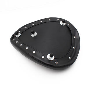 Siège de Moto Rétro en Cuir Crocodile de 3 Pouces, Support de Ressort en Diamant, pour Café Racer - Product Image 4