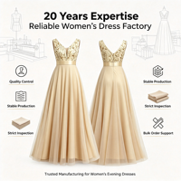 Robe de soirée longue pour femme, sans manches, col en V, broderie de sequins, en tulle, avec ceinture en satin, coupe trapèze, style Empire drapé