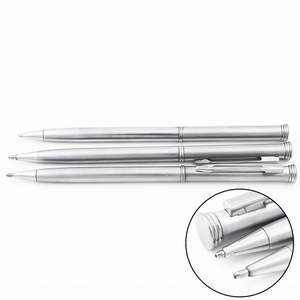 Bolígrafo de Metal Personalizado con Logotipo, Bolígrafo Delgado con Grabado Láser - Product Image 2