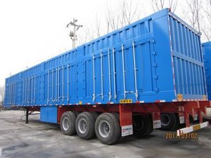 Semi-remorque à <span class=keywords><strong>3</strong></span> <span class=keywords><strong>essieux</strong></span>, utilisée pour le transport de marchandises générales. - Product Image 5