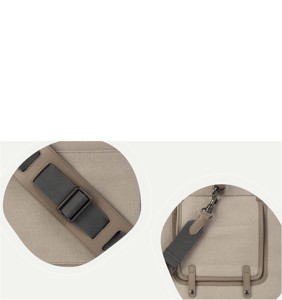 Yan cebi ile 2023 en iyi havayolu onaylı yumuşak-evcil hayvan taşıma çantası evcil hayvan seyahat çantası-lüks kediler Modern katı yastıklı fermuarlı çanta - Product Image 5