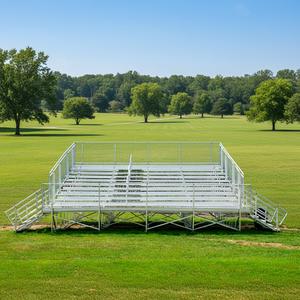 Graderías Metálicas para Campos de Fútbol al Aire Libre, Estructura Metálica para Exteriores, Gradas para Escuelas - Product Image 1