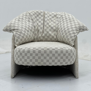 เก้าอี้นั่งเล่นแบบนอร์ดิกดีไซน์ทันสมัยสำหรับห้องนอนห้องนั่งเล่นเฟอร์นิเจอร์บ้านสำหรับวิลล่าปาร์ค - Product Image 5