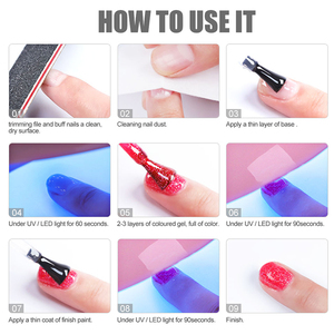 Kit Set Kuku Profesional Lengkap dengan Lampu UV dan Bor - Product Image 5