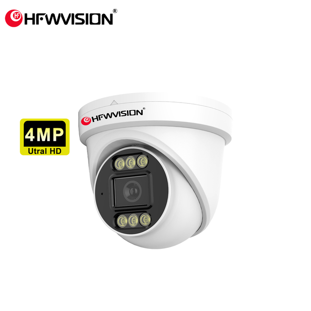 Wholesale Price 4MP 2K 25FPS PoE IP Camera Dome Security CCTV System Outdoor Motion Detection Two-Way Audio IP66 Waterproof