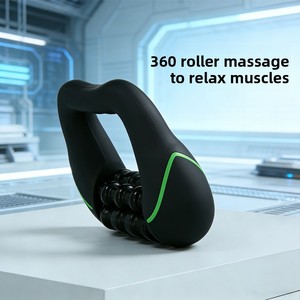 Rodillo de Masaje con Pantalla LCD y 8 Niveles de Ajuste de Intensidad para Masaje Corporal Completo y Relajación, Masajeador Eléctrico - Product Image 5