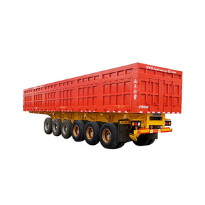 Bon marché 3 <span class=keywords><strong>essieux</strong></span> 4 <span class=keywords><strong>essieux</strong></span> remorque <span class=keywords><strong>benne</strong></span> latérale 50 tonnes <span class=keywords><strong>benne</strong></span> latérale pour le transport du charbon - Product Image 1