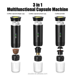 Machine à café expresso portable USB avec écran LED pour affichage de la température, service facile en libre-service - Product Image 6