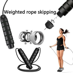 <span class=keywords><strong>Cuerda</strong></span> <span class=keywords><strong>para</strong></span> <span class=keywords><strong>Saltar</strong></span> con Agarres Antideslizantes, Diseño con Peso, <span class=keywords><strong>Cuerda</strong></span> Gruesa de 3 m de Largo, <span class=keywords><strong>Ideal</strong></span> <span class=keywords><strong>para</strong></span> Reducir la Grasa Corporal y Mejorar los Músculos - Product Image 3