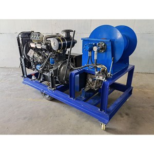 Máquina de Dragado de Tuberías Accionada por Motor Diésel Pluen de 45-75 HP, Equipo de Limpieza de Agua Municipal - Product Image 5