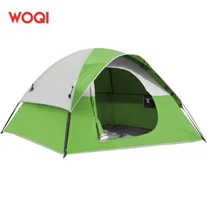 WOQI מיידי לצוץ אוהלים עבור קמפינג 2 אדם קמפינג אוהל אוטומטי התקנה כיפת אוהל עמיד למים משפחה