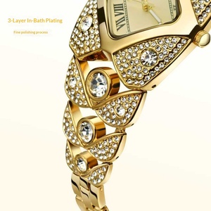<span class=keywords><strong>Reloj</strong></span> de Cuarzo para Mujer GEDI, Diseño Retro de Lujo con Diamantes, Caja de Aleación de Zinc, Resistente al Agua 30M, Esfera con Diseño de Cielo Estrellado - Product Image 2