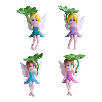 Figurines de fées miniatures, petites fées fleuries, mini-ornements d'elfes pour jardin de fées DIY, pot de fleurs, bonsaï, micro-paysages décoratifs