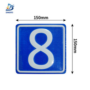 Señales de matrícula de Casa reflectantes personalizadas del fabricante - Product Image 6