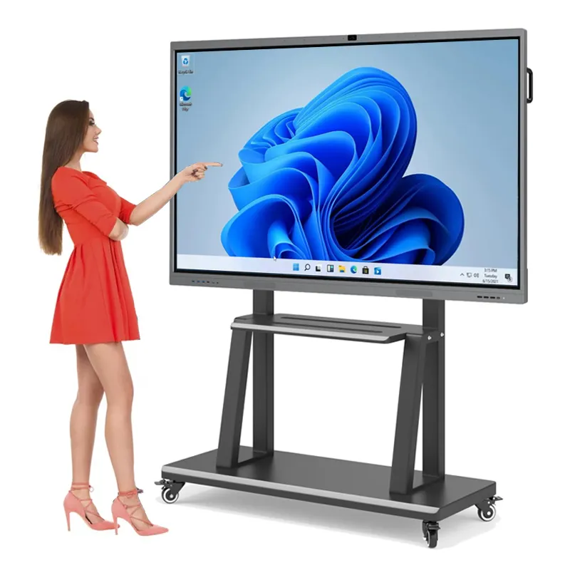 65 75 86 100 110 zoll schulklassenzimmer bildung unterricht touchscreen tv-panel interaktive whiteboard digital smart whiteboard