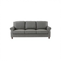 Canapé en tissu de haute qualité, 3 places, style européen moderne, pour salon SM-1063