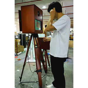 Photomaton miroir magique UNIV avec support iPad et appareil photo, kit auto-adhésif, verre trempé métallique, boîte détachable pour événements festifs - Product Image 5