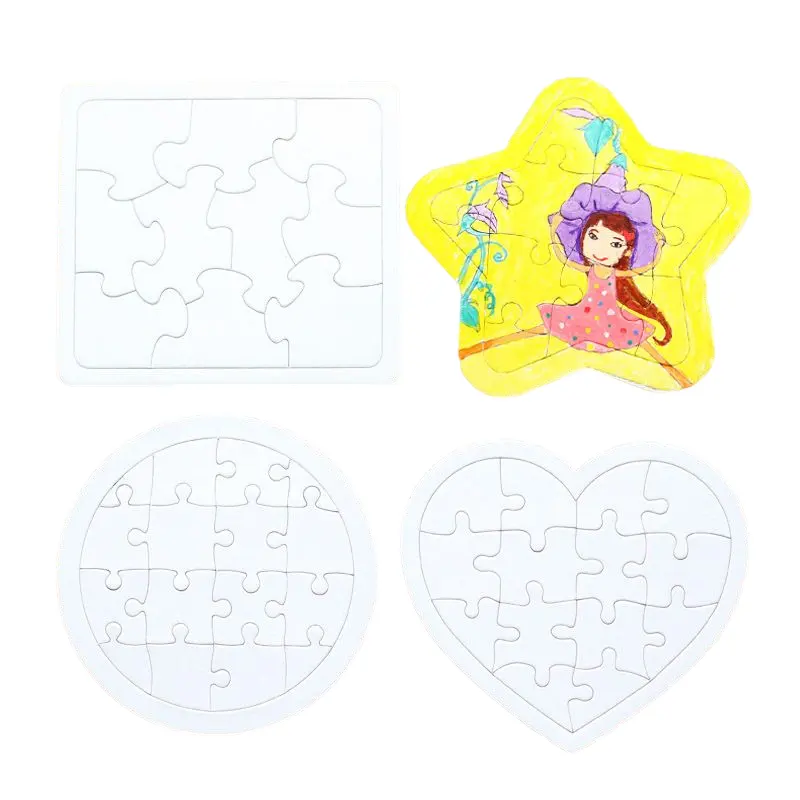 Pabrik Anak Jigsaw Puzzle Pola Kustom Dibuat Puzzle Anak dan Kotak Grosir Kustom Jigsaw Logo Jigsaw Puzzle