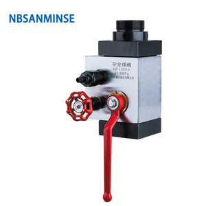Vanne à boisseau sphérique de sécurité NBSANMINSE en acier au carbone, filetage M27X2, M42X2, M60X2, M72X2 pour gaz à température normale - Product Image 2