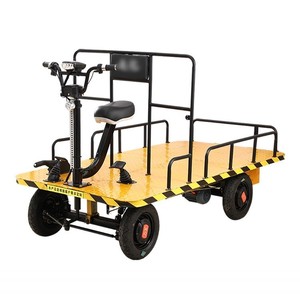 Carretilla de Transporte Eléctrica de 4 Ruedas, Nueva Carretilla de Acero para Paletas, para Manejo en Almacenes y Talleres, para Uso Doméstico y en Restaurantes - Product Image 2