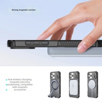 Casing HP Magnetik Tekstur Serat Karbon Grosir Baru untuk iPhone 18 Pro Max 18 Pro, Casing HP Anti-jatuh Magnetik Kuat