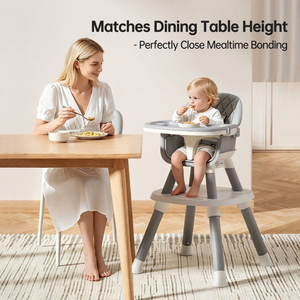 Table d'étude multifonctionnelle 5 en 1 pour enfants, réglable en hauteur, avec chaise à bascule et siège <span class=keywords><strong>rehausseur</strong></span> pour <span class=keywords><strong>repas</strong></span> - Product Image 1