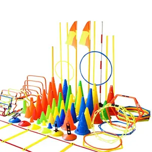 Marqueur d'agilité de football équipement d'entraînement accessoires d'entraînement de football ensemble d'entraînement sportif cônes de disque de football - Product Image 1