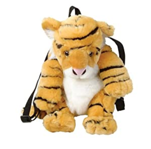 Borsa tigre in peluche ripiena personalizzata OEM per bambini e bambini/zaini animali di peluche zaino per bambini <span class=keywords><strong>tiger</strong></span> Stuff - Product Image 1