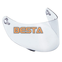 Film anti-buée pour casque de moto et de véhicule électrique, adapté à tous les casques intégraux et demi-casques, accessoires de moto