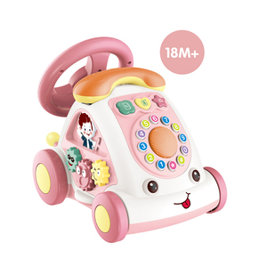 Bebé educativo Dreaming Party bebé coche eléctrico juguete dibujos animados Musical Universal ruedas libres simulación teléfono vehículo coche Juguetes - Product Image 1