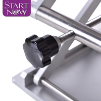 Plateforme élévatrice compacte Startnow 200x200mm pour machine de marquage laser, en acier inoxydable, réglable, table élévatrice manuelle mini