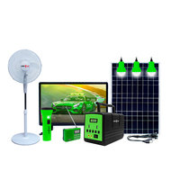 Mini système de kit de panneau solaire portable Systèmes de jeu de lumière