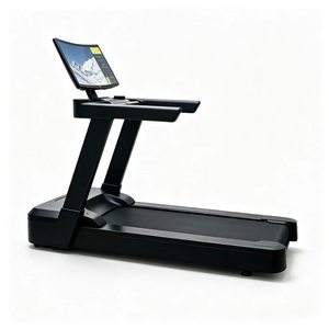 Commercial 32'' Curved Touch Screen Treadmill 2.2KW DC Motor Auto Incline Gym <b>Running</b> <b>Machine</b> - Product Image 2