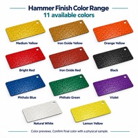 Cat Tembok Akrilik Poliuretan 2K Warna Oranye Kuning, Hasil Akhir Hammer Finish, 3.5 kg, Cat Semprot