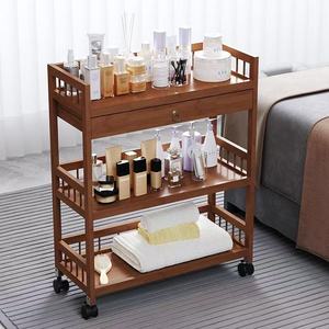 Multifunctional Beauty Salon Special <b>Trolley</b> Mobile Storage Rack Care Equipment Simple Wheeled <b>Tool</b> <b>Trolley</b> - Product Image 3