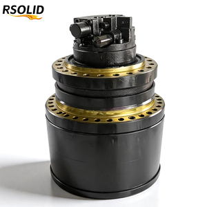 Rsoliddiese M3V260/180A-RG20C Conjunto de motor hidráulico de traslación para excavadora de orugas, pieza de maquinaria de construcción - Product Image 1