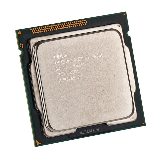For Intel Core I7-2600K 3.4GHz SR00C Quad-Core LGA 1155 CPU I7 2600K Processor