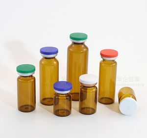 Bouteille en plastique transparente pour poudre de peptide lyophilisée, stérile, écologique, pour soins de beauté, personnalisable, avec bouchon en verre et capuchon personnalisé - Product Image 6