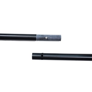 Pagaie de kayak pliable en deux sections Healing, 2,1 m, en alliage d'aluminium léger, noire, pour usage récréatif - Product Image 4