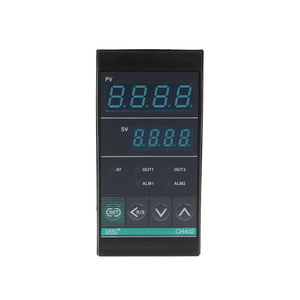 Controlador de Temperatura Ajustable CH402 Modelo Corto 0-1200 Entrada Tipo K Salida de Relé SSR 1 Juego de Alarma OEM/ODM Pantalla LED 1C - Product Image 1