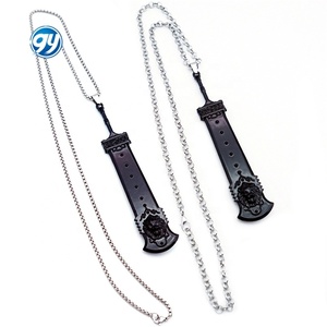 Collana in Lega Modello Arma 2B di NieR Automata, Gioiello del <span class=keywords><strong>Gioco</strong></span> YoRHa Battle Unit - Product Image 1