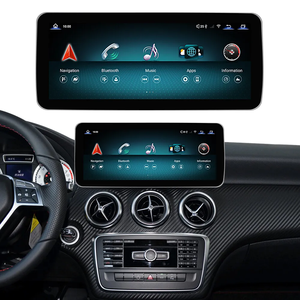 Reproductor de música Android OLED 4G + 64G de 12,3 pulgadas para Mercedes Benz GLA <span class=keywords><strong>CLA</strong></span> a Class 2013-2015 NTG4.5 con BT WIFI 4G LTE DSP Carplay - Product Image 2