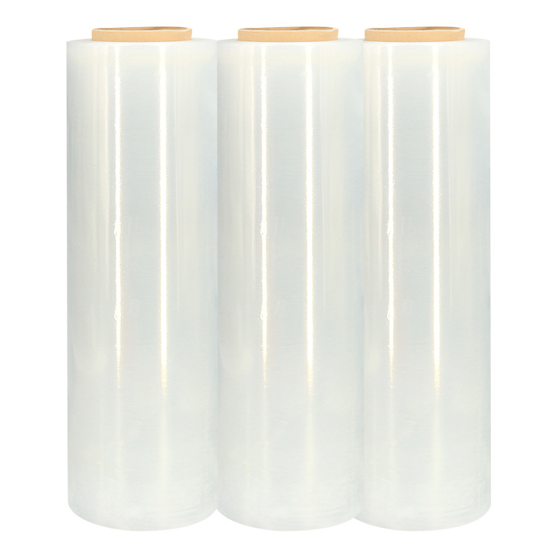 First-Hand Factory Price LLDPE Stretch Wrapping Film Soft Pallet Wrap for Cookware Tableware and Pillows