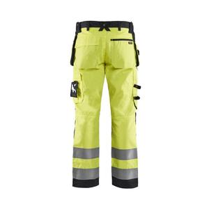 BLAKLADER - 156818113399C48 Pantalones artesanos de alta visibilidad Amarillo/Negro-EAN 7330509402535 ROPA DE TRABAJO DE 2017 - Product Image 2