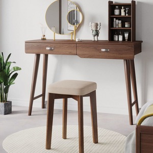 Solid Wood <b>Stool</b> Modern Square Design Stackable Living Room Chair Home Furniture <b>Small</b> Size Adult Use - Product Image 2