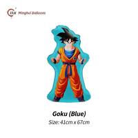 Ballon en aluminium Mylar Dragon Ball Z Goku, ballon en feuille d'aluminium pour garçons, décoration d'anniversaire sur le thème de l'anime, gonflable à l'hélium