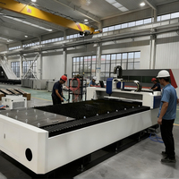 Máquina de corte láser de fibra CNC de gran escala 8000 W, nueva condición 2025, con sistema de refrigeración por agua Fuji, pórtico automático, CyPcut, Yaskawa, AI Metal